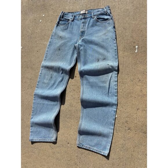 Levi Faded Loose Fit Jeans Vintage Y2K Distressed - Picture 7 of 7